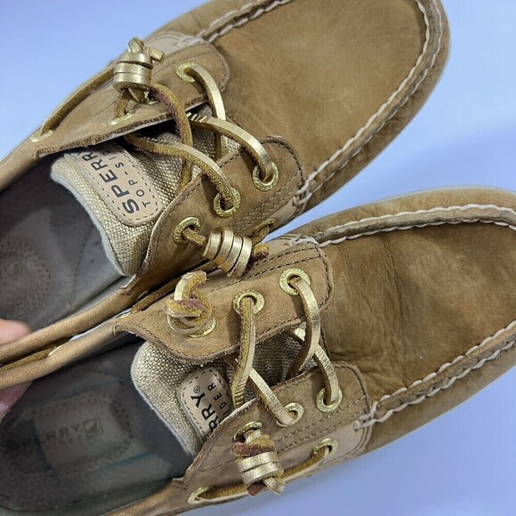 Sperry Top Sider Ivyfish Leather Size 8M Boat Shoes Sperrys STS90823‎ Womens - Picture 6 of 12